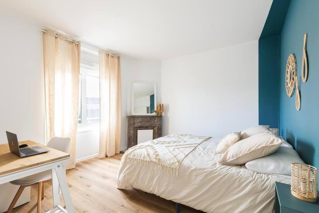La Clef - Appartement Proche Centre Et Gare Saint-Brieuc Dış mekan fotoğraf